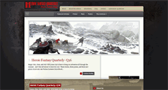 Desktop Screenshot of heroicfantasyquarterly.com